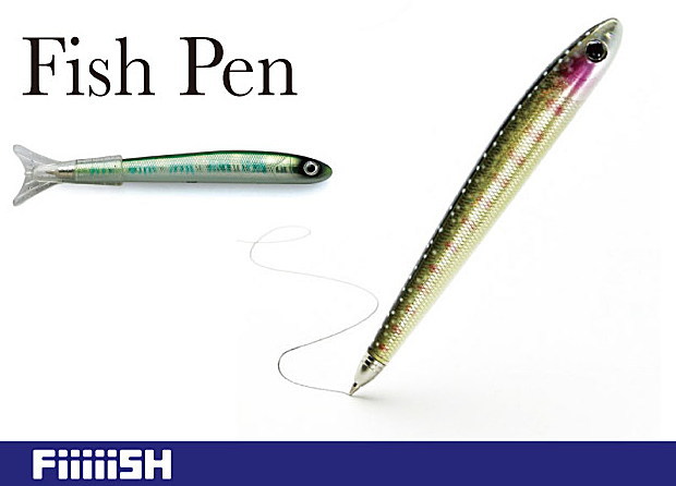 リアルなルアー型【Fish Pen】釣り好き彼氏も「コレいいじゃん♪」
